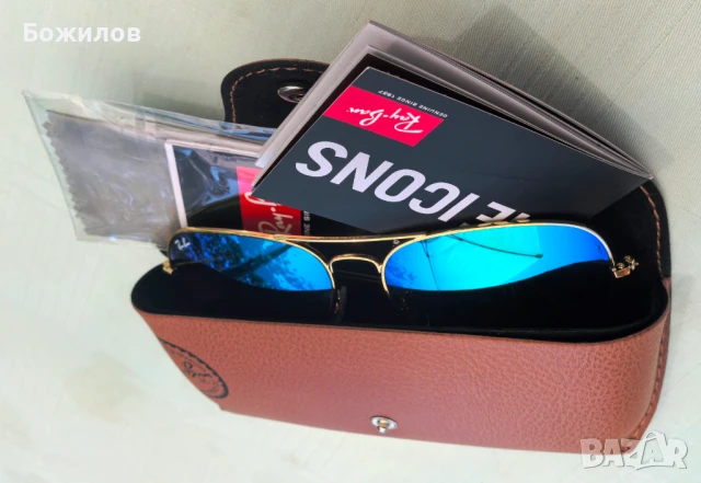 Слънчеви очила Ray Ban Aviator RB3026 G-15, снимка 3 - Слънчеви и диоптрични очила - 50683380