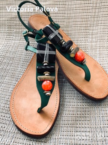 Красиви сандали SOFELIA, снимка 6 - Сандали - 40825040