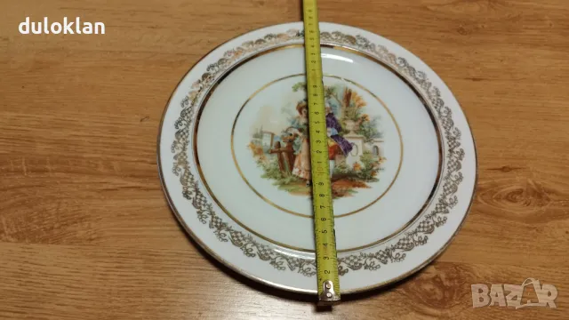 Красива порцеланова чиния от Франция., снимка 2 - Други - 48708816