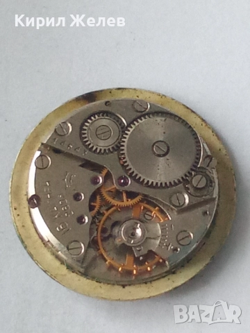 Механизъм с циферблат от стар ръчен часовник 52048, снимка 4 - Мъжки - 52260813