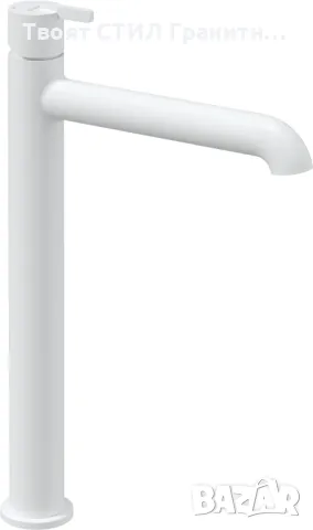 Бял висок смесител за Баня модел Silia Bianco Up, снимка 7 - Смесители - 48132278