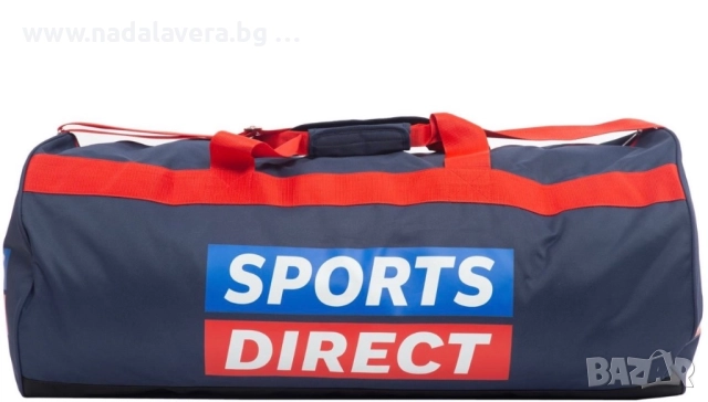 Сак Куфар Чанта Раница Sports Direct Holdall - Blue Red White, снимка 2 - Сакове - 51467700