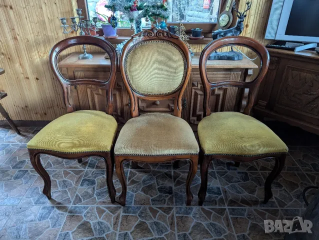 Красив бароков сет столове, снимка 2 - Столове - 48750033