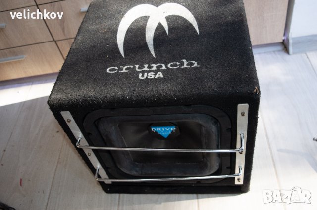 Субуфер  бас каса Crunch USA MXQ-12 300 Watts(4ohm), снимка 1 - Аксесоари и консумативи - 43563017