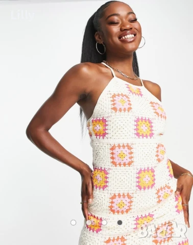 Плетена рокля Stradivarius, снимка 3 - Рокли - 50567421