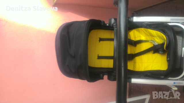 Продавам детска количка от 3 части.Кош за бебе,седалка за кола и летен кош., снимка 3 - Детски колички - 36489447