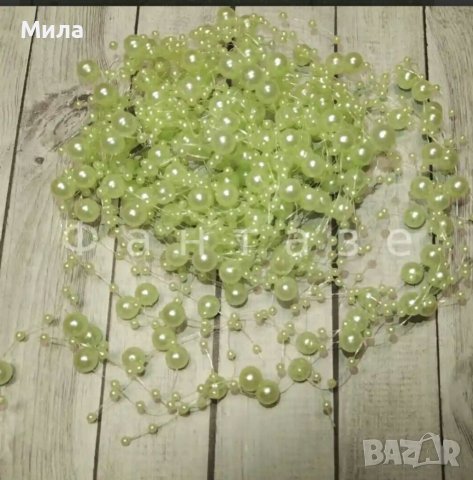 Ласе цяла перла, гирлянд, снимка 6 - Декорация за дома - 15877241