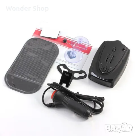 Антирадар за ранно предупреждение модел SHO-ME STR-525 AC92. ✨, снимка 2 - Аксесоари и консумативи - 47899653