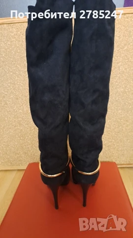 Дамски ботуши на ток, снимка 3 - Дамски ботуши - 50838328