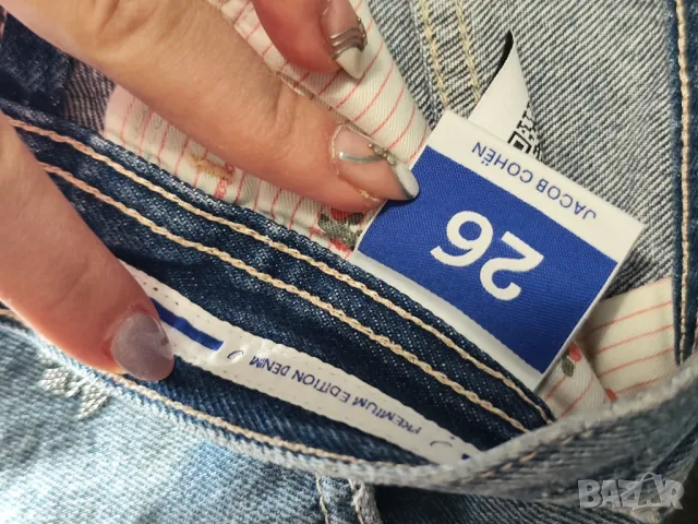 JACOB COHEN women's jeans/ дамски дънки Размер 26, снимка 13 - Дънки - 46905594