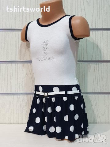 Нова детска моряшка рокличка на точки от 9 месеца до 4 години, снимка 16 - Детски рокли и поли - 29039175