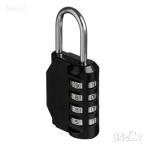 Катинар с код за заключване 40 мм, черен_1239748