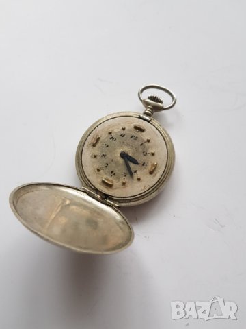 Стар джобен часовник за слепи хора Saxoniа  1910-1919 година