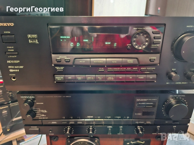 ONKYO TX-DS555, снимка 5 - Ресийвъри, усилватели, смесителни пултове - 52752060