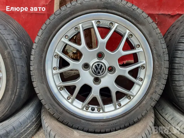 Джанти BBS,VW 4x100x6J15ет45, снимка 3 - Гуми и джанти - 50235821