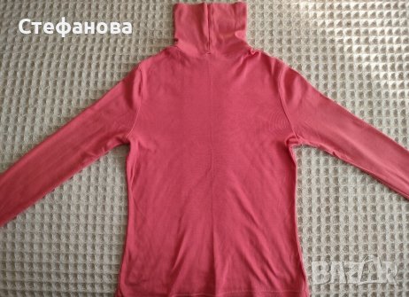 Дамска блуза-поло с дълъг ръкав, снимка 2 - Блузи с дълъг ръкав и пуловери - 43312887