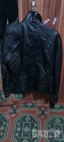 Дамско кожено яке, снимка 3 - Якета - 43527175
