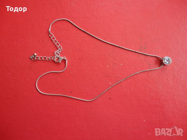 Колие с камък 3, снимка 3 - Колиета, медальони, синджири - 40433546