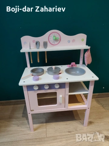 Розова дървена кухня, снимка 2 - Други - 53300754