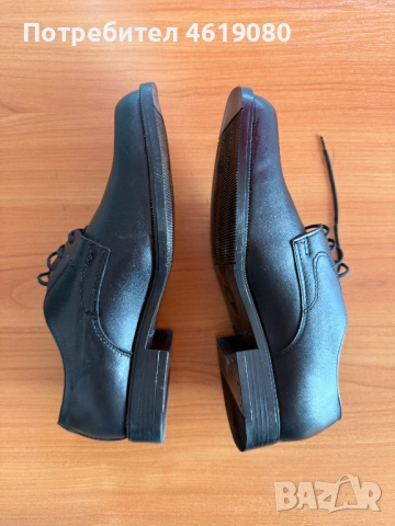 Мъжки официални обувки Cumberland – естествена кожа, №41, снимка 2 - Официални обувки - 52056592