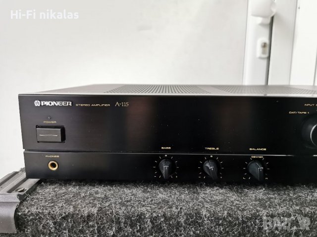 Стерео усилвател PIONEER A-115, снимка 2 - Ресийвъри, усилватели, смесителни пултове - 39399853