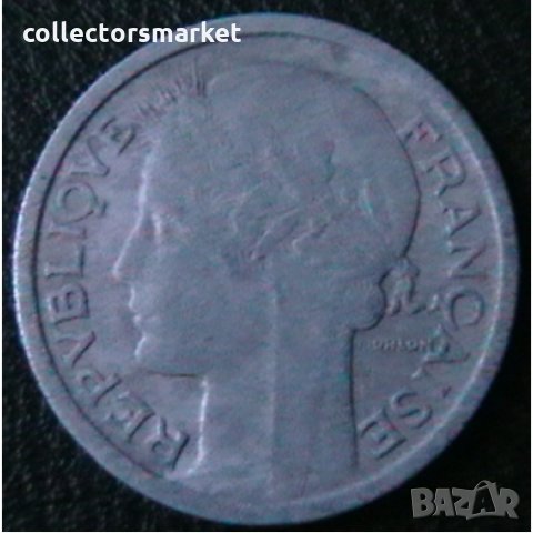 1 франк 1941, Франция, снимка 2 - Нумизматика и бонистика - 28436318