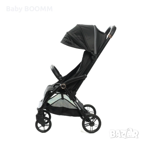 Детска Лятна Количка Baby Boomm Черна, снимка 2 - Детски колички - 52009989