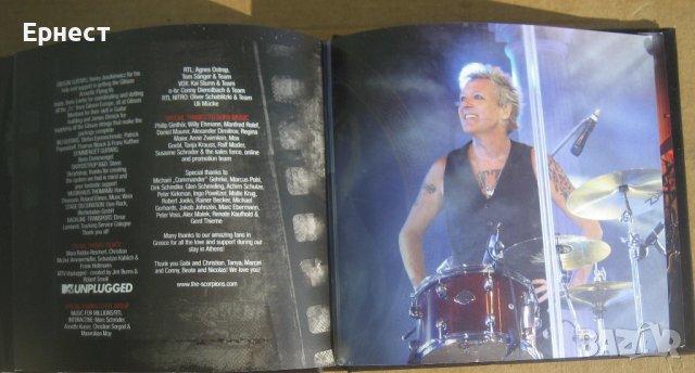 Специално издание Scorpions - MTV Unplugged in Athens 2 CD + DVD, снимка 13 - CD дискове - 38249802