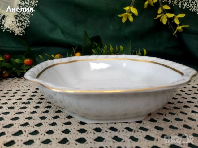 Бели- прекрасни, нови! Стил от 1934 год.! , снимка 17 - Чинии - 51752525