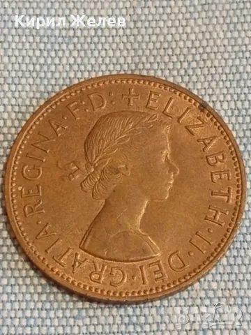Монета 1 пени 1967г. Великобритания Кралица Елизабет втора за КОЛЕКЦИЯ 39799, снимка 3 - Нумизматика и бонистика - 48660345