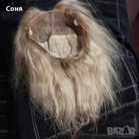 Дамска перука руса, снимка 3 - Аксесоари за коса - 52592493