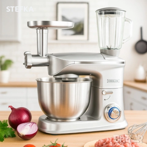 Кухненски робот 3в1 мощен1900w, снимка 2 - Кухненски роботи - 53156778