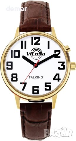 ViLoSa говорещ часовник на английски език - Ясен и силен глас