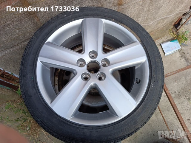 Алуминиева джанта 5 x 100 16 цола Volkswagen Audi.