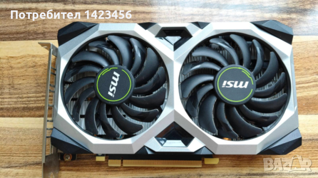 Видео карта GTX 1660 Ti Ventus XS 6G OC - ЗА ЧАСТИ, снимка 3 - Видеокарти - 53282424