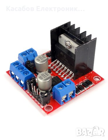 L298N Модул за управление на електромотори, снимка 4 - Друга електроника - 43935908