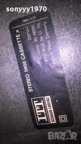 itt shaub-lorenz 5600 hifi-made in west germany-от швеицария, снимка 18 - Ресийвъри, усилватели, смесителни пултове - 26542993