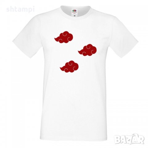 Мъжка тениска Naruto Akatsuki, снимка 4 - Тениски - 33160384