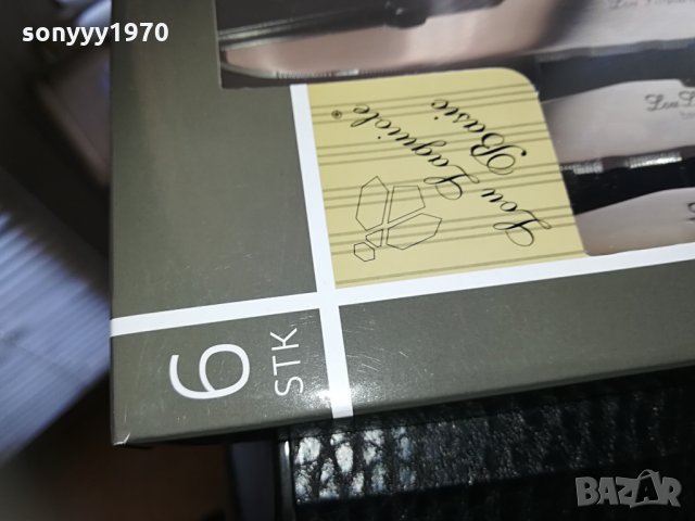 laguiole 6бр BLACK-knives france 0804211542, снимка 4 - Други ценни предмети - 32475201