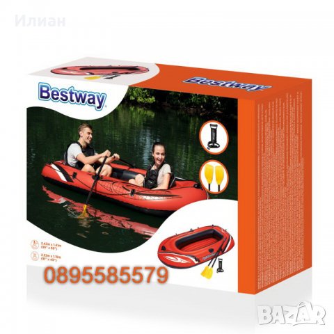 Надуваема лодка "HYDRO-FORCE" BESTWAY 61102 , снимка 2 - Екипировка - 32935639