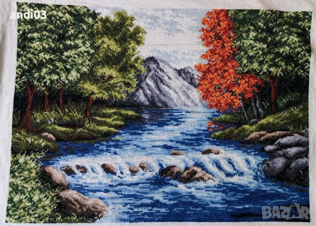 Ръчно ушити гоблени, снимка 9 - Гоблени - 50628792