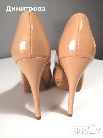 Елегантни обувки с висок ток, снимка 3 - Дамски обувки на ток - 18932401