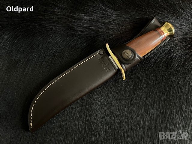 Linder Master Hunter. Редък голям немски ловен нож (Солинген). (191415), снимка 3 - Ножове - 40799699