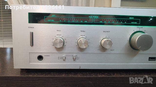 Усилвател "Sansui" A-5, снимка 2 - Ресийвъри, усилватели, смесителни пултове - 39885613