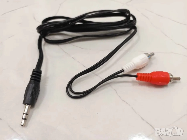 Стерео жак, мъжки чинч, аудио кабел 120см, снимка 8 - Други - 52945249
