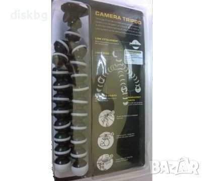Нов статив за фотоапарат - трипод, стойка, държач, снимка 2 - Чанти, стативи, аксесоари - 22112995