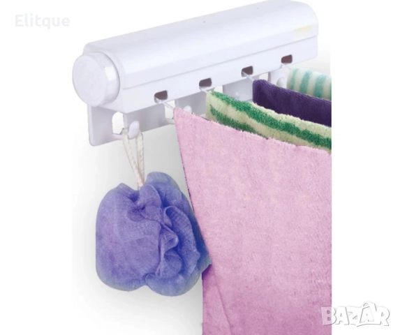 Разтегателен сушилник за дрехи, снимка 3 - Други стоки за дома - 52862409