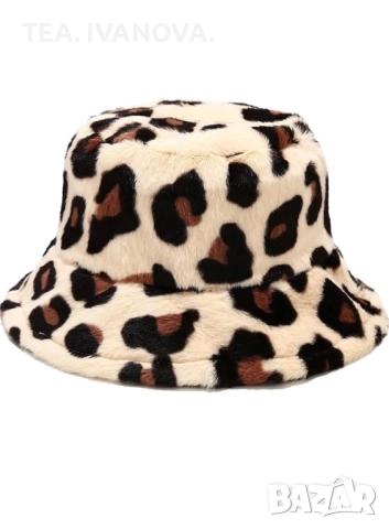 Дамска зимна шапка пух, снимка 4 - Шапки - 52800464