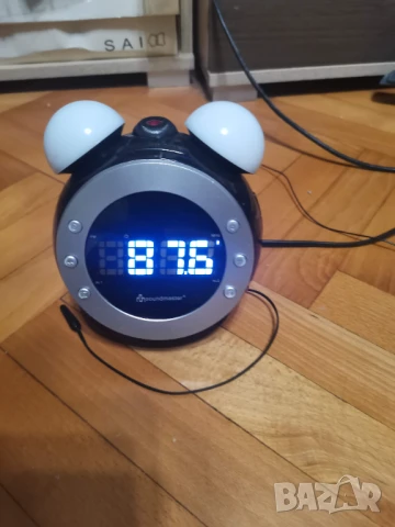Радио часовник с термометър, аларма и проектор, снимка 4 - Друга електроника - 51244347