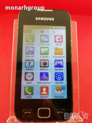 Телефон Samsung S5330 Wave533 /Петно на дисплея/, снимка 1 - Samsung - 26334625